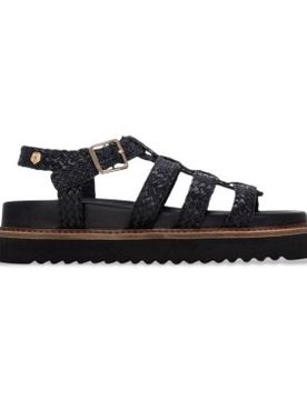 Para mujer. 16303001- Sandalias de Piel 163030 (37), 1 a 3cm, Hebilla, Casual