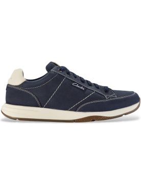 Townview Lace chaussures en cuir bleu marine (42.5), Plat, Lacets, Casuel