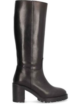 Para mujer. 521808 Botas de piel Valley (38), 8 a 10cm, Cremallera, Casual