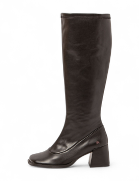 Para mujer. 117081101003_001 Botas Elder (36), Piel, 8 a 10cm, Cremallera, Casual