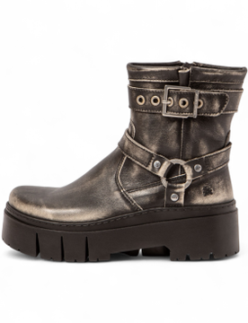 Para mujer. 1176712EH003_001 Botines de Piel 1767 Leeds (36), 3 a 5cm, Cremallera, Casual