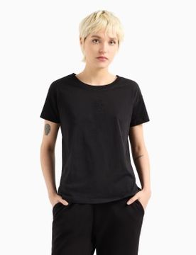 Para mujer. XW000830AF10356UC001 Camiseta de manga corta (L), Casual, Algodón