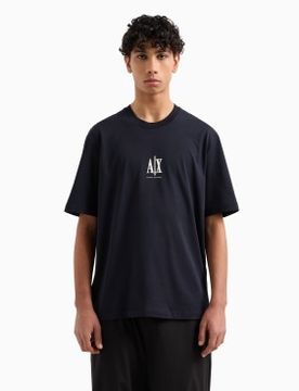 Para hombre. XM000363AF12308UB101 Camiseta Logo (L), Casual, Algodón, Manga corta