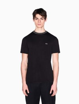 Para hombre. XM002484AF21936UC001 Camiseta Crew (M), Casual, Algodón, Manga corta
