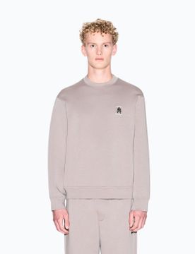 Para hombre. XM001777AF10818U6107 Sudadera de cuello redondo con logo (S), Casual, Algodón