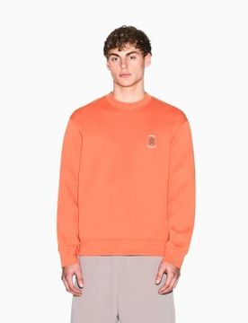 Para hombre. XM001777AF10818U3040 Sudadera Crewneck regular fit (XS), Casual, Algodón, Manga corta