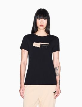 Para mujer. XW001804AF10356UC001 Camiseta Regular (S), Casual, Algodón, Manga corta