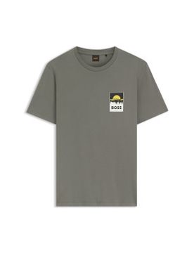 Para hombre. 50556023 Camiseta Plain (L), Casual, Algodón, Manga corta