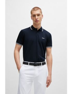 Para hombre. 50506193 Polo Paul (S), Casual, Algodón, Manga corta