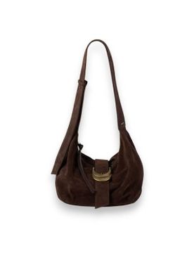 Para mujer. 2E26YYHS Bolso tipo saco de ante Youyou (OSFA), Casual
