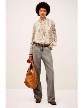 Para mujer. 1H25SHAM Blusa Shamy (34), Casual, Viscosa