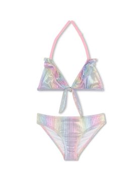 Para niña. U21974 Bikini Brillo (5Y= 108cm), Beachwear, Poliéster, Poliamida, moda infantil