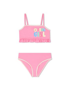 Para niña. U22157 Bikini Volantes (3Y= 94cm), Beachwear, Poliéster, Poliamida, moda infantil