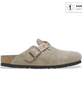 Para mujer. 1026694 Zuecos de Piel Boston Braided (Ajuste Estrecho) (38), Plano, Ninguno, Casual