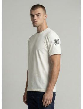 Para hombre. 26SBLUH02068 Camiseta Hanson (L), Casual, Algodón, Manga corta