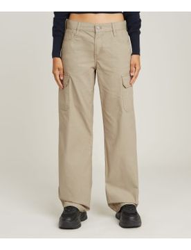 Para mujer. D24673-D388-H310 Pantalón cargo Judee Cargo (23/30), Casual, Algodón, Sostenible