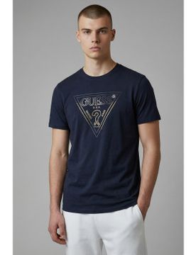 Para hombre. M6GI11K2992 Camiseta Triangle Hd (S), Casual, Algodón, Manga corta