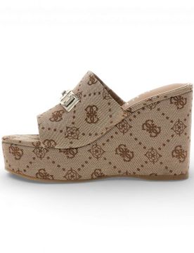 FLJEVZFAL04 Sandales brunes Evenza (36), , 5 à 8 cm, Aucun, Casuel