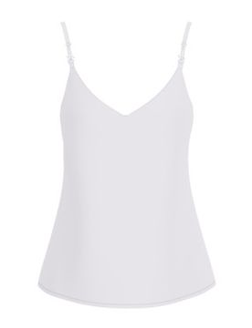Para mujer. W6GH30W1845 Top Caroline Logo Tank (XS), Poliéster, Sin mangas / Tirantes