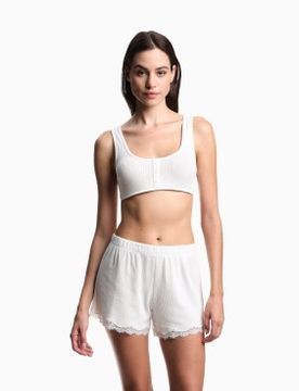 Para mujer. EW000512_AF19034 Bermudas Nightwear (M), Homewear, Algodón