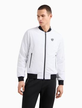 Para hombre. 8NPB12_PN7LZ Chaqueta Bomber de tejido técnico premium (3XL), Casual, Poliéster