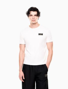 Para hombre. 7M001331_AF13739 Camiseta de cuello redondo (S), Casual, Algodón, Manga corta