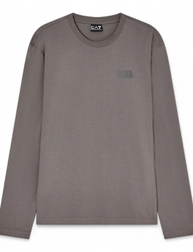 Para hombre. 7M001488_AF17789 Camiseta LOGO SERIES (3XL), Casual, Algodón, Manga larga