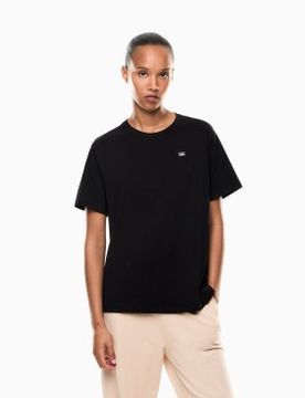 Para mujer. 7W000455_AF10373 Camiseta con cuello redondo (XXS), Casual, Algodón, Manga corta