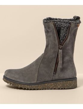 Para mujer. 256331R30005_039 Botas de piel N5633 Silk Suede (36), Plano, Cremallera, Casual