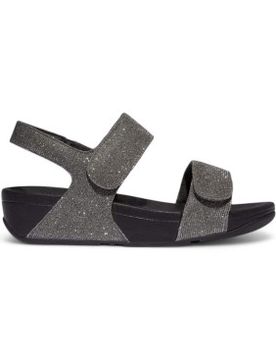 Para mujer. GA2-054 Sandalias Lulu Brillantes (41), 3 a 5cm, Velcro, Casual