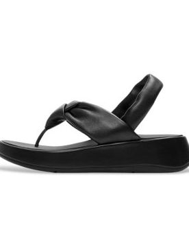 Para mujer. A2A-001 Sandalias de piel F-Mode Knot (38), 1 a 3cm, Ninguno, Casual