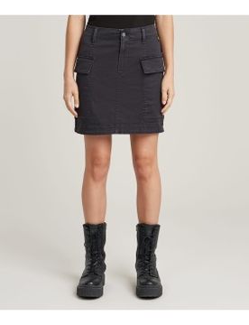 Para mujer. D25235-C106-G476 Minifalda Cargo oscuro (24), Casual, Algodón Orgánico, Sostenible