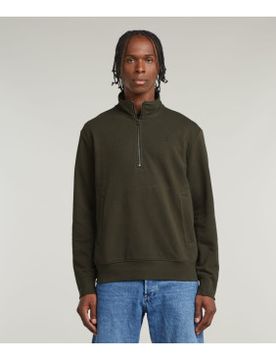 Para hombre. D26305-D566-995 Sudadera Nifous Half Zip (M), Algodón Orgánico, Sostenible