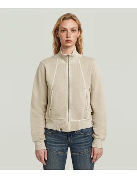 Para mujer. D26087-D688-D848 Chaqueta Overdyed Slim Track (XS), Casual, Algodón