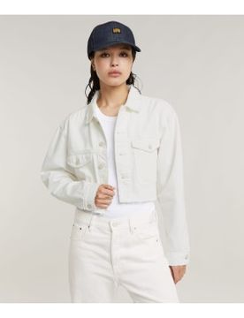 Para mujer. D24943-D300-G646 Chaqueta Cropped Wander Destroyed (M), Casual, Algodón, Sostenible