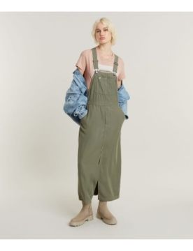Para mujer. D24620-D522-2199 Mono Dungaree (XS), Casual, Viscosa, Sin mangas / Tirantes