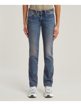 Para mujer. D26424-D503-H072 Jeans Midge Slim Straight (26/32), Casual, Denim, Algodón Orgánico, Sostenible