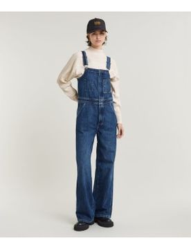 Para mujer. D25305-D536-G804 Peto Straight Leg Zip (XXS), Casual, Algodón, Denim