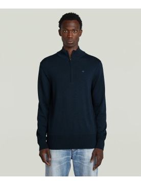 Para hombre. D27710-B692-C742 Jersey Premium Core Half Zip (XS), Casual, Lana