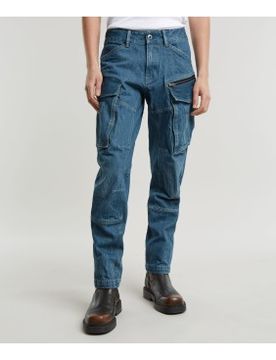 Para hombre. D23077-D318-G535 Jeans Rovic Zip 3D (27/32), Casual, Algodón