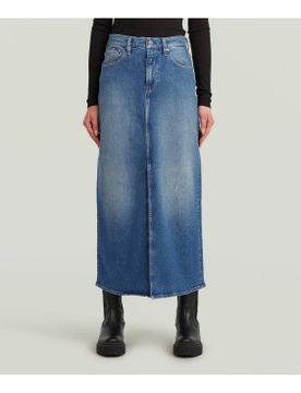 Para mujer. D24385-E106-H452 Falda Viktoria (24), Casual, Algodón, Denim