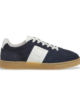 Para hombre. HMS21463 Zapatillas de piel Harper Heritage (42), Plano, Cordones, Casual