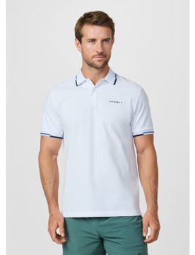Para hombre. HM5600144 Polo manga corta con ribete fit clásico (M), Casual, Algodón