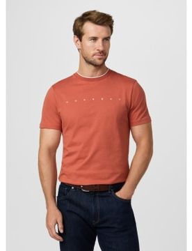 Para hombre. HM5000103 Camiseta con logo fit clásico (L), Casual, Algodón, Manga corta