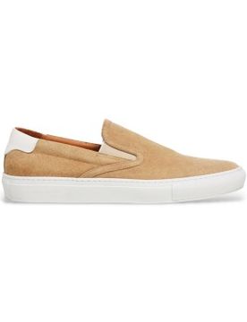 Para hombre. HMS200094 Zapatillas de Piel Idol Slip On (41), Plano, Serraje, Cordones, Casual