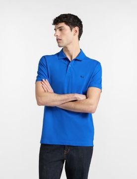 Para hombre. LRQ033020862 Polo Básico de Piqué Elástico (L), Casual, Algodón, Manga corta