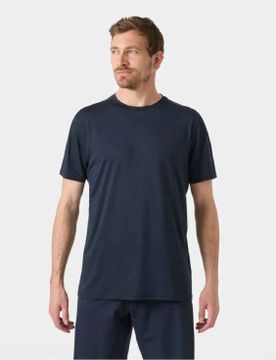Para hombre. 34580 Camiseta Hp Ocean (S), Casual, Manga corta, Poliéster Reciclado, Sostenible