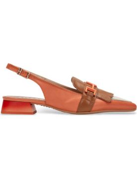 Para mujer. CHV253817 Zapatos de Piel Dali (36), 1 a 3cm, 3 a 5cm, Ninguno, Hebilla, Casual, Naranja