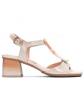 Para mujer. HV232811 Sandalias de Piel Iris -Altura tacón 5cm- (40), 5 a 8cm, Hebilla, Casual, Fiesta