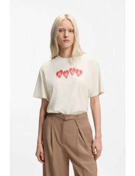 Para mujer. 50561164 Camiseta Vintage (L), Casual, Algodón, Manga corta